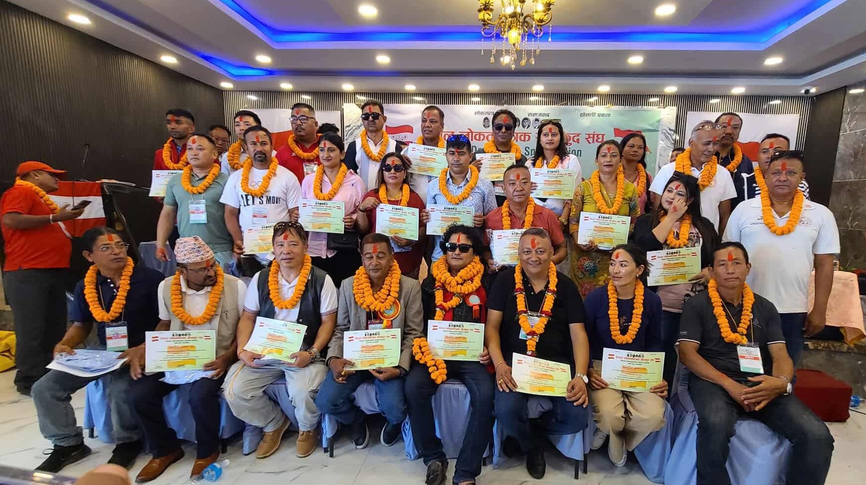 नेपाल लोकतान्त्रिक खेलकुद संघ कोशी प्रदेशको अध्यक्षमा श्रेष्ठ