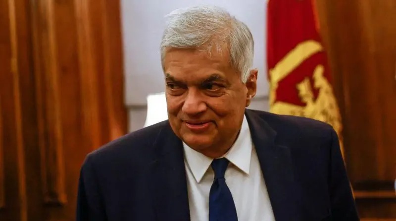 श्रीलंकाका पूर्व राष्ट्रपति रनिल विक्रमासिंघे पक्राउ