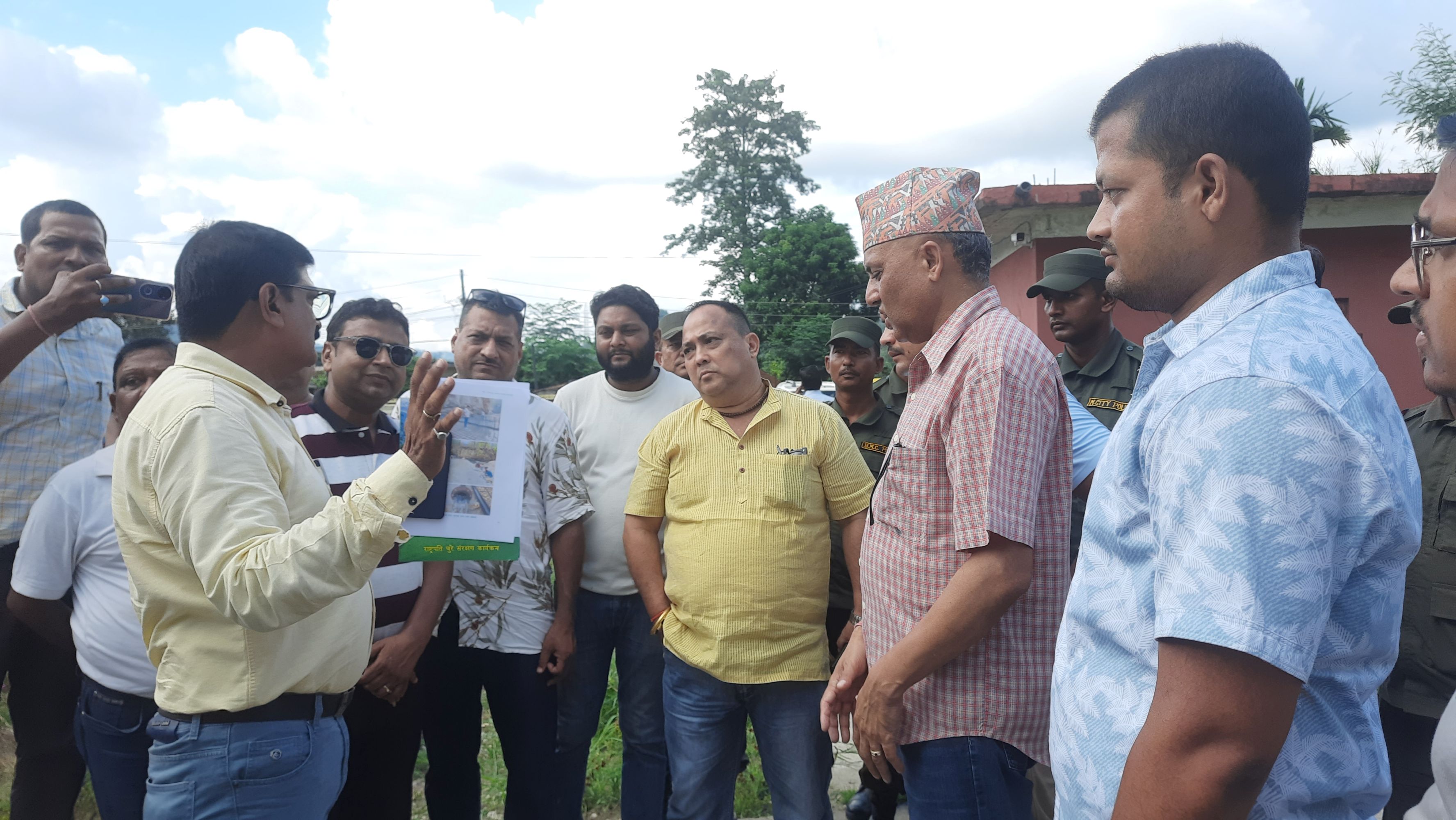 खानेपानी सङ्कट समाधानतर्फ वीरगन्ज महानगर : अमलेखगन्जमा पानी स्रोतको खोजी