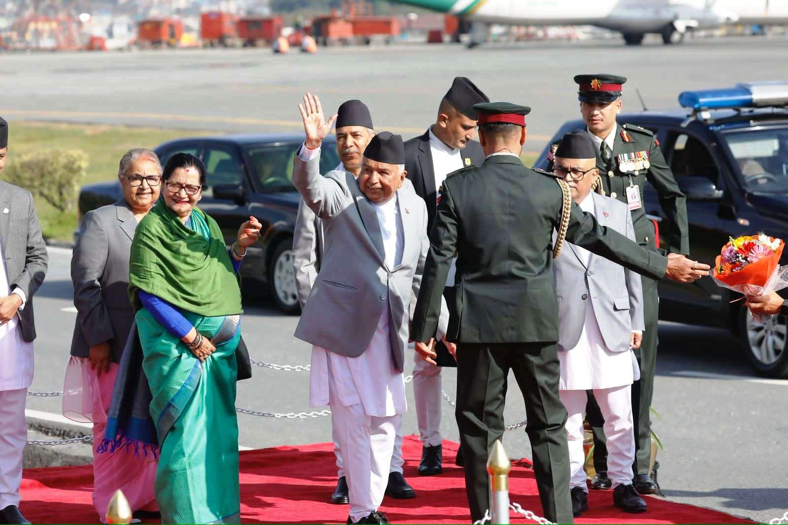 राष्ट्रपति पौडेल कतार भ्रमणमा निस्किए (तस्बिरहरू)