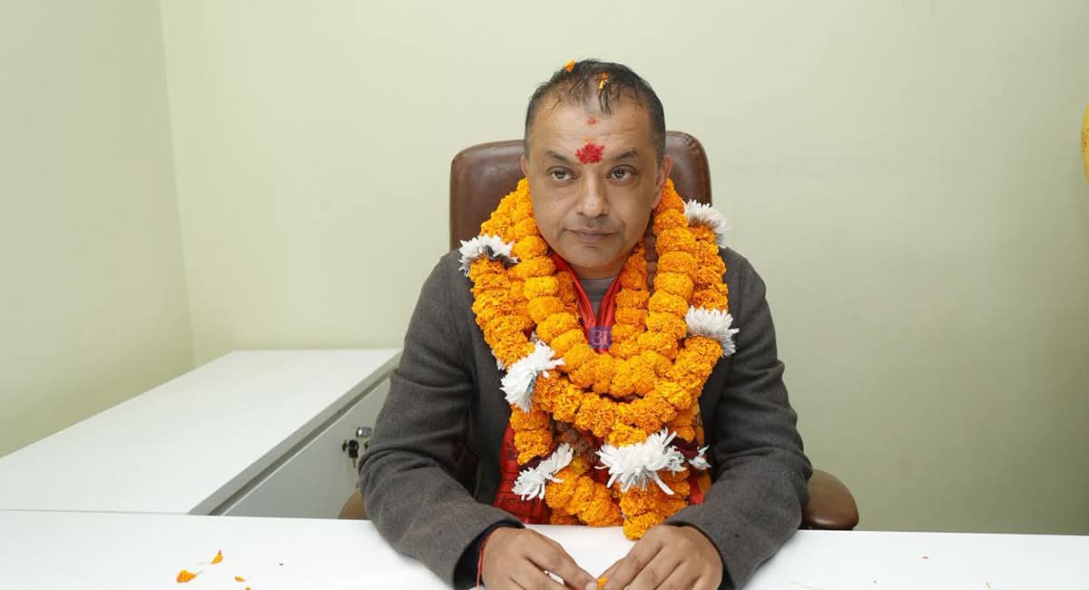 सानेपा पुगेर गगन थापाले गरे पदबहाली