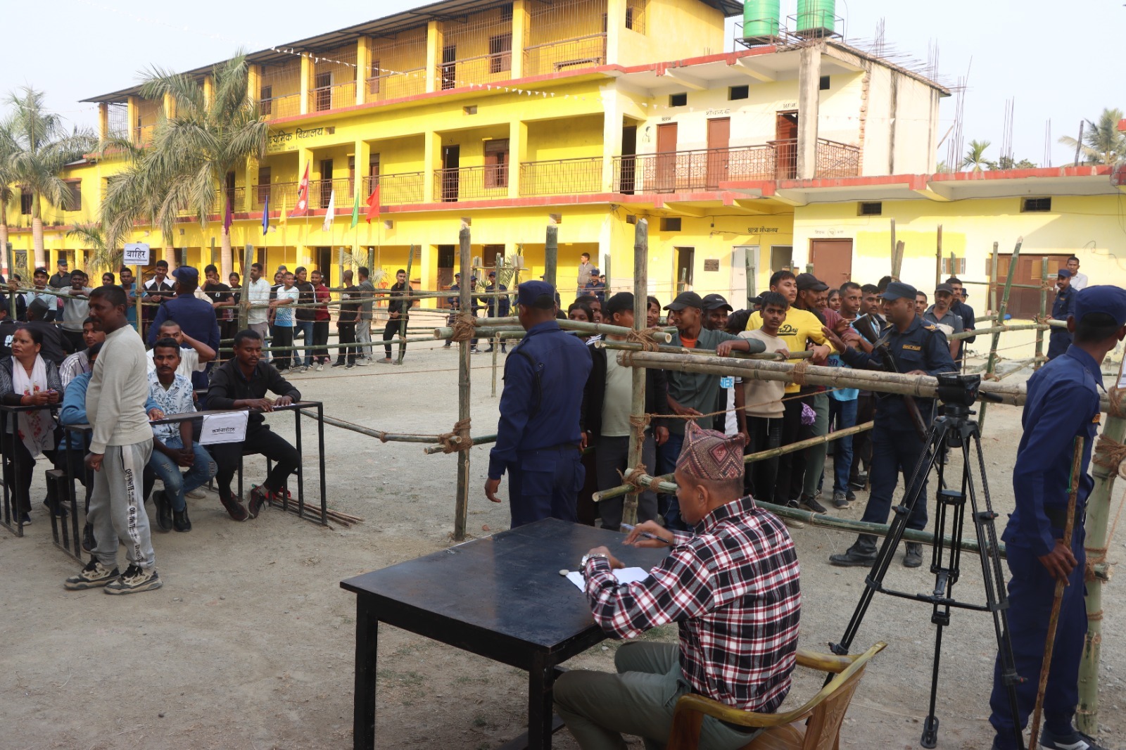 सुनसरीमा गरियो निर्वाचन लक्षित पूर्व तयारी कृतिम अभ्यास