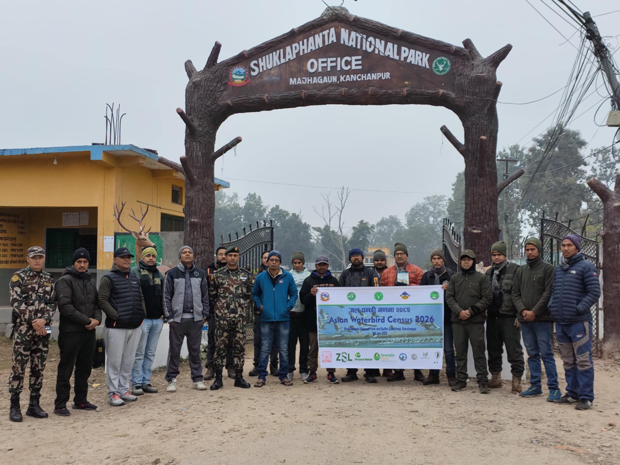 कञ्चनपुरमा जलपन्छी गणना सम्पन्न, नतिजा केही दिनमै आउने