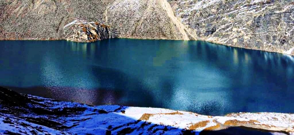 पर्यटकको आकर्षक केन्द्र बन्दै जुम्लाको ‘आकासे ताल’