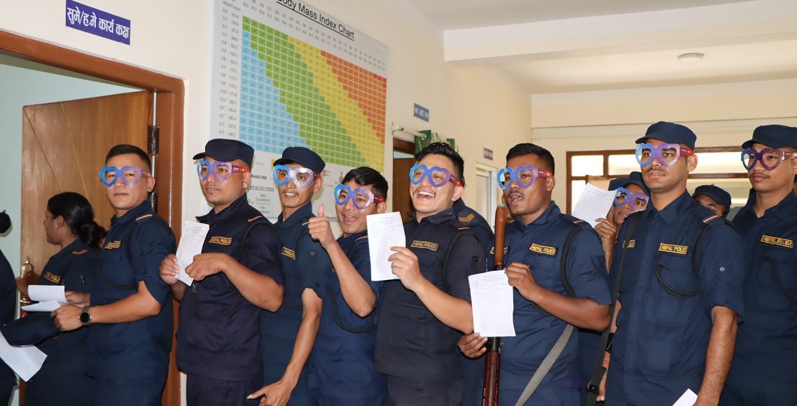 ‘सुरक्षाकर्मीको आँखा सुरक्षित हुँदा नागरिकको पनि सुरक्षा हुन्छ’