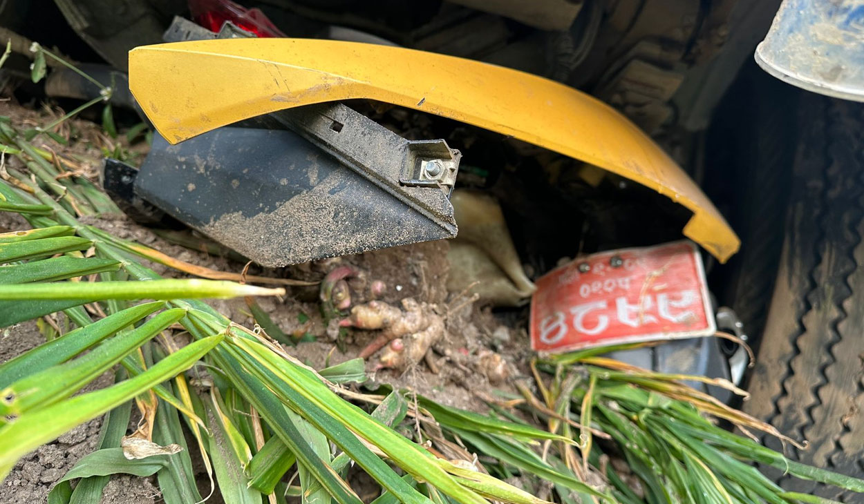 इलाममा ट्रक–स्कुटर दुर्घटना : दुईजनाको मृत्यु