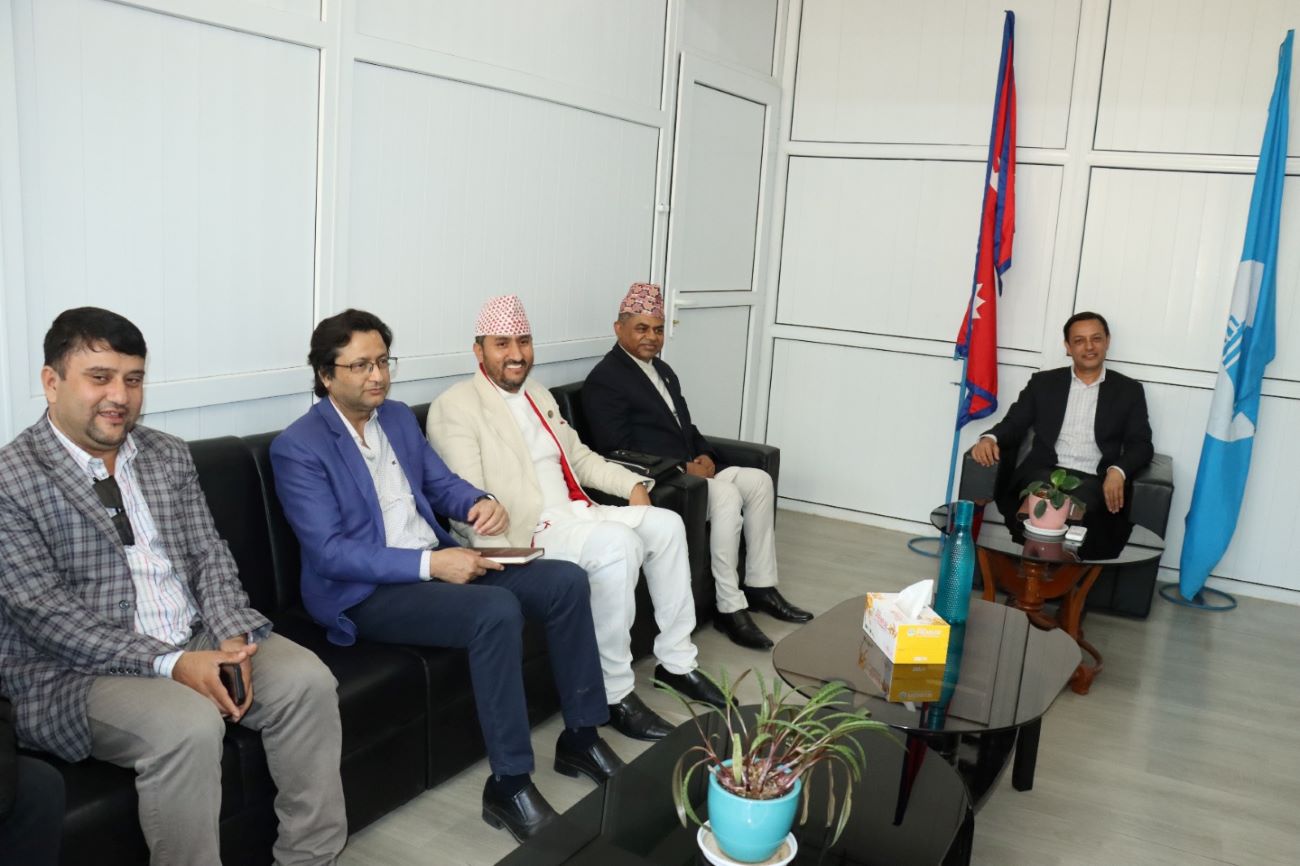 सरकारी राजनीतिक संवाद समितिको टोलीद्वारा रास्वपा पार्टी कार्यालयको अनुगमन