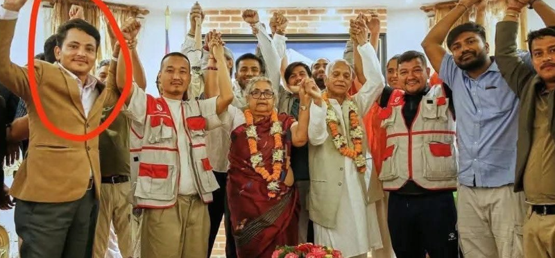 जेनजी नेता अर्जुन शाही असईको परिचयपत्र देखाएर होटलमा बसेको खुलासा