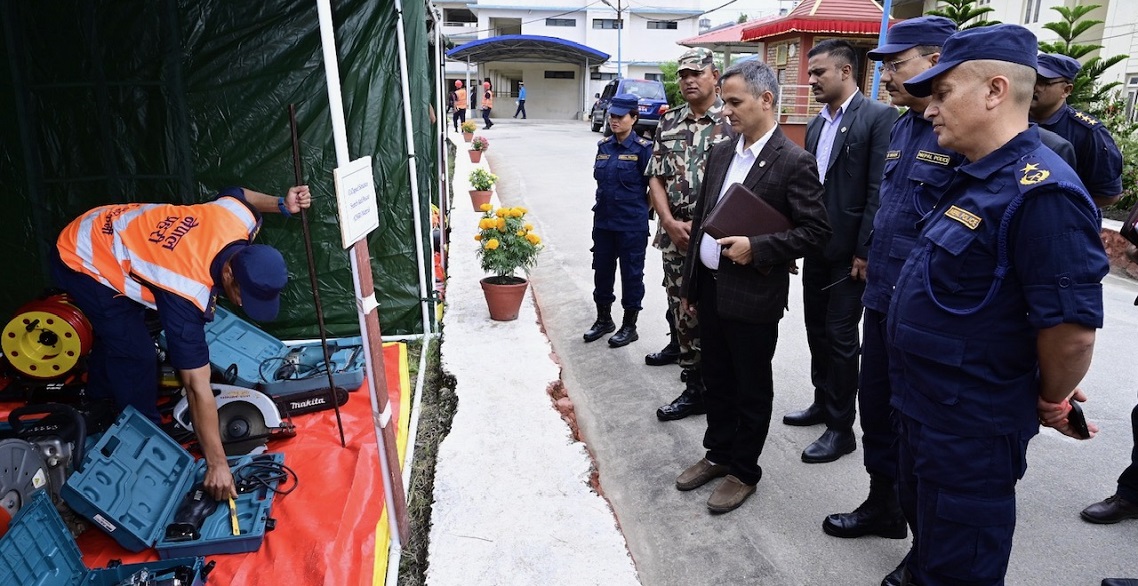 सुरक्षा निकायलाई विपद् जोखिम न्यूनीकरणका लागि तयारी अवस्थामा रहन गृहमन्त्रीको निर्देशन