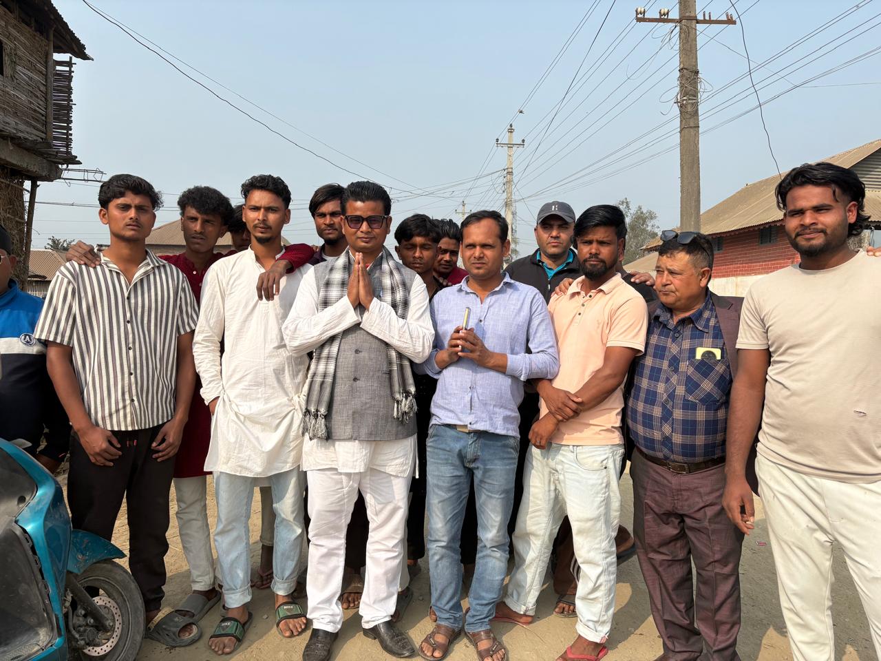 सुनसरी ३ मा रास्वपा का अशोक चौधरी चुनावी प्रचारप्रसारमा सक्रिय