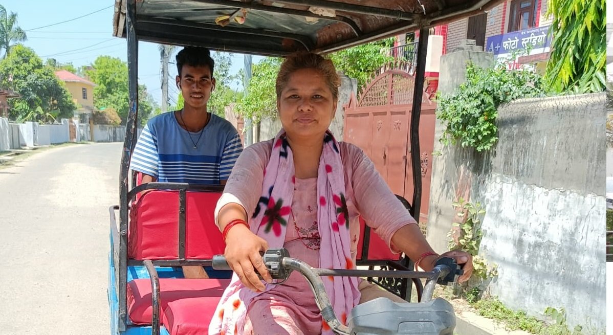 महिला अटोचालकको पेसामा आकर्षण बढ्दो, कर्णाली प्रदेशमा तालिम