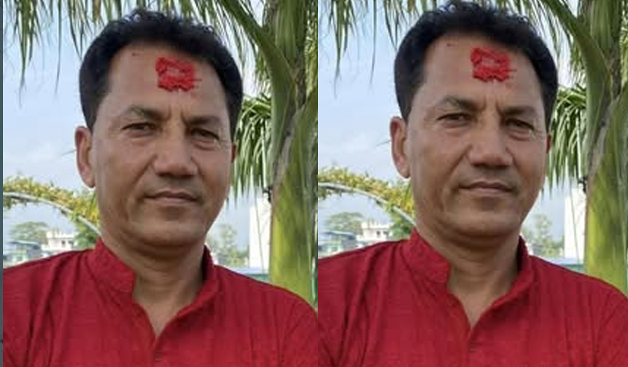 नवलपरासी पश्चिम–२ मा कांग्रेसको आधिकारिक उम्मेदवार भीमबहादुर थापा