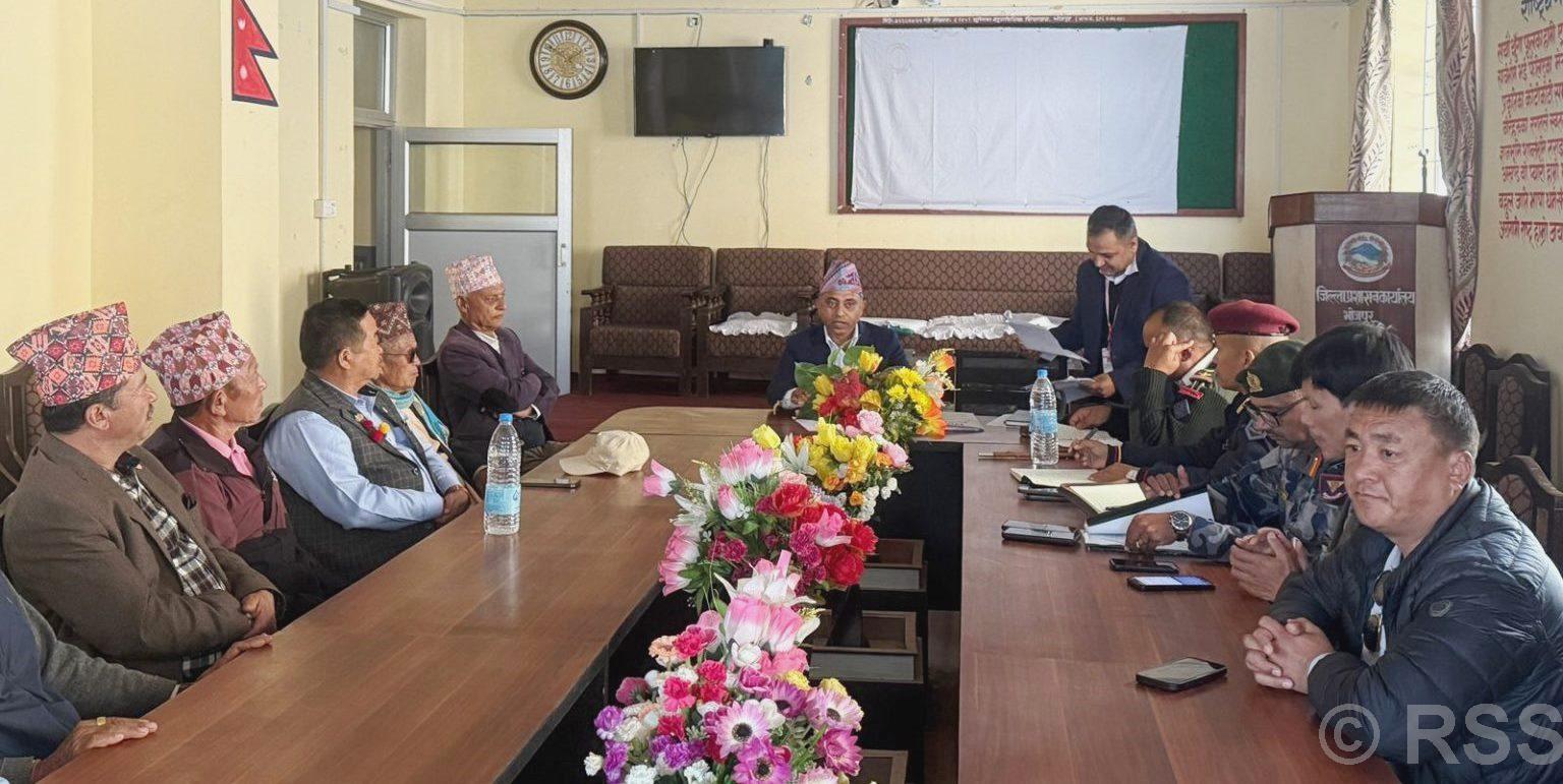 भोजपुरमा ८७ मतदानस्थल र १५५ केन्द्र सिफारिस