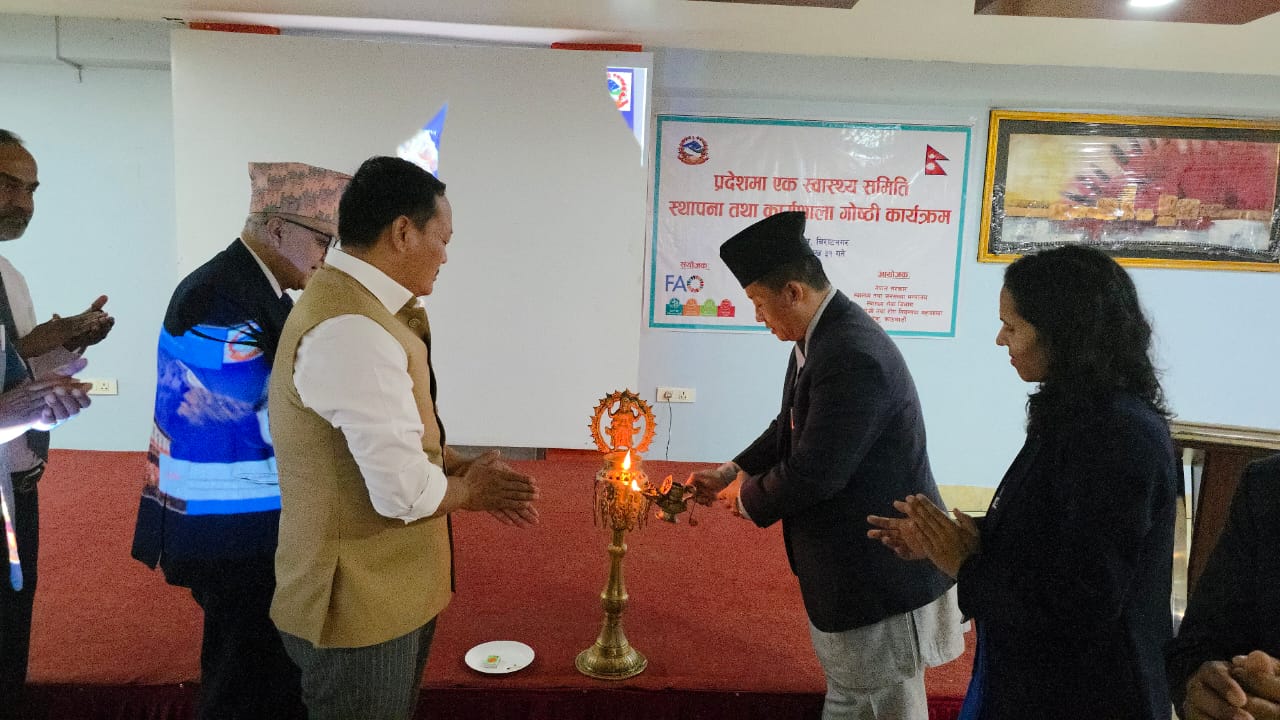 मानव, पशु र वातावरणीय स्वास्थ्यका लागि समन्वित प्रयास आवश्यक : मन्त्री राई