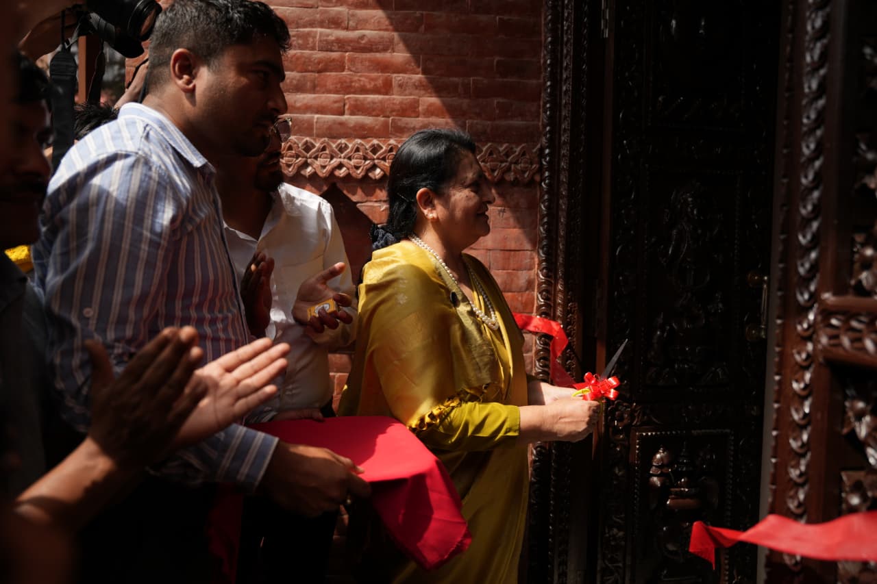 विद्या भण्डारीले उद्घाटन गरिन् सम्पर्क कार्यालय
