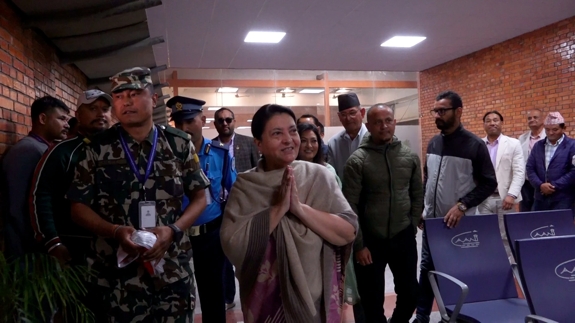 पूर्वराष्ट्रपति भण्डारी चीन भ्रमणबाट स्वदेश फिर्ता