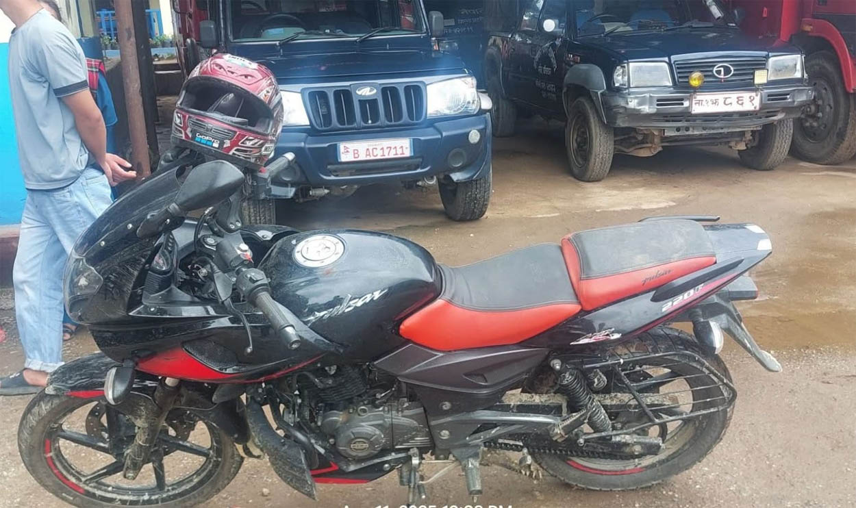 फिदिममा हराएको बाइक दुईपटक चोरी, तीन जना पक्राउ