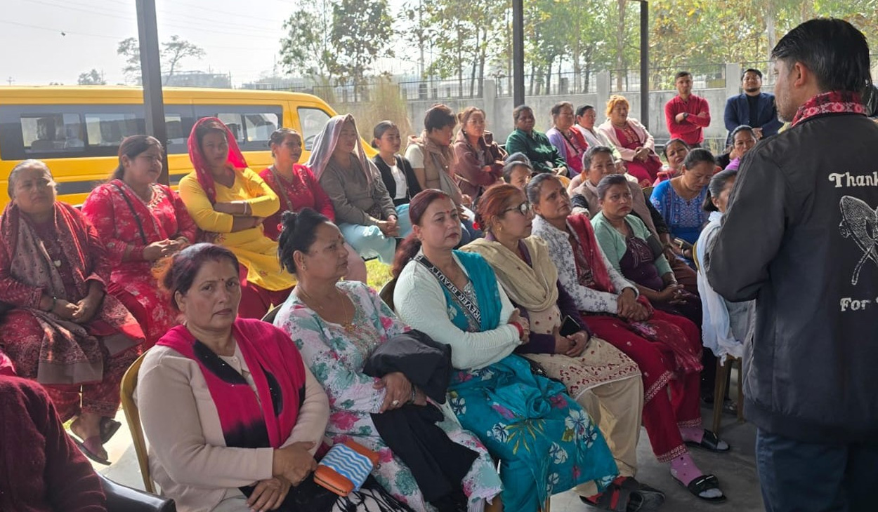 महिला स्वास्थ्य र मानसिक सशक्तीकरणमा केन्द्रित बन्यो बिर्तामोडको रोर्याक्ट क्लब