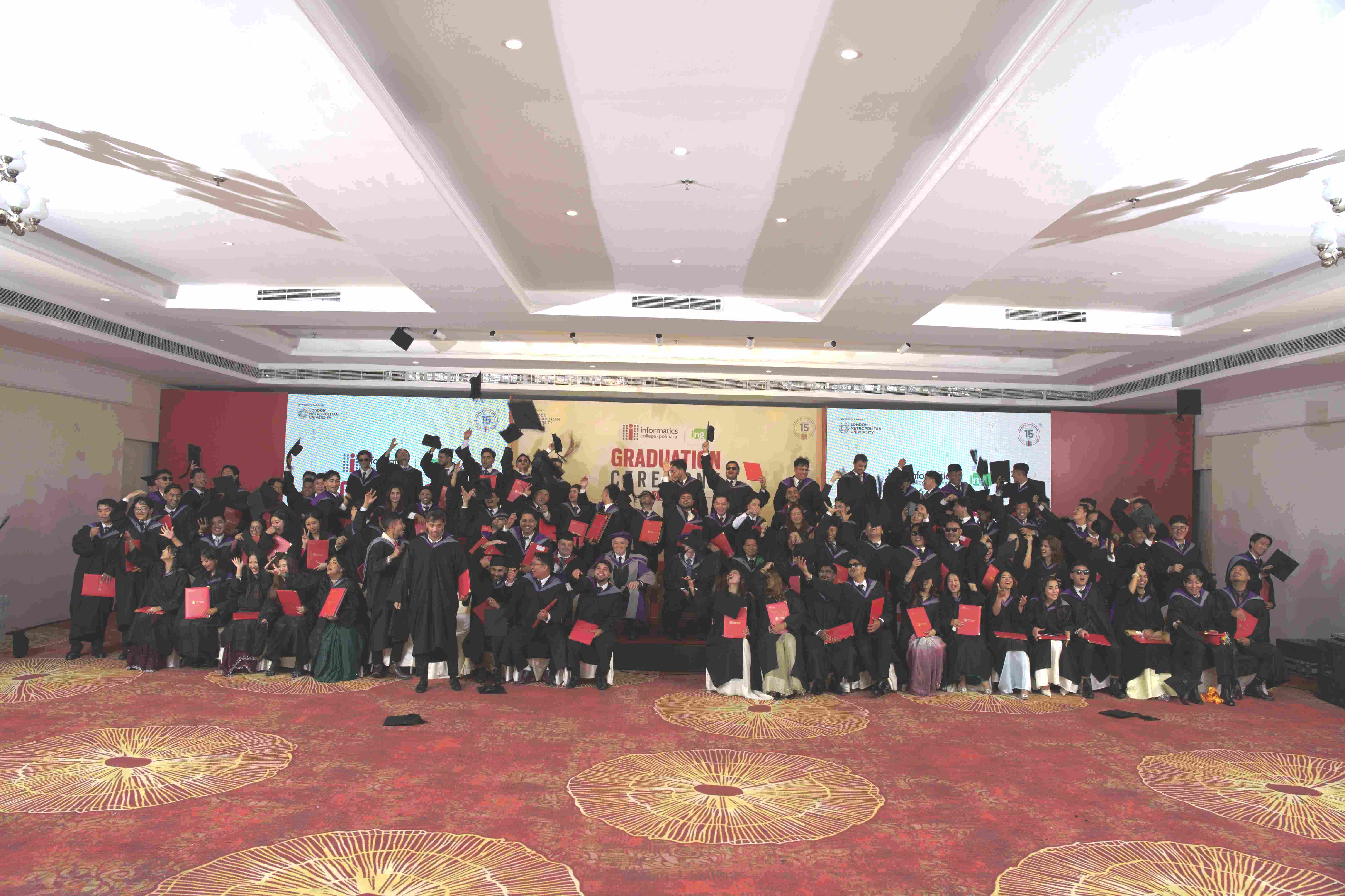 इन्फोरमेटिक्स कलेज पोखराको दीक्षान्त समारोह २०२५ सम्पन्न