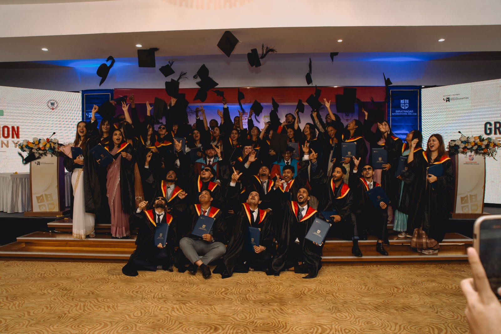 विराटनगर इन्टरनेशनल कलेज : दीक्षान्त–२०२५ भव्य रूपले सम्पन्न