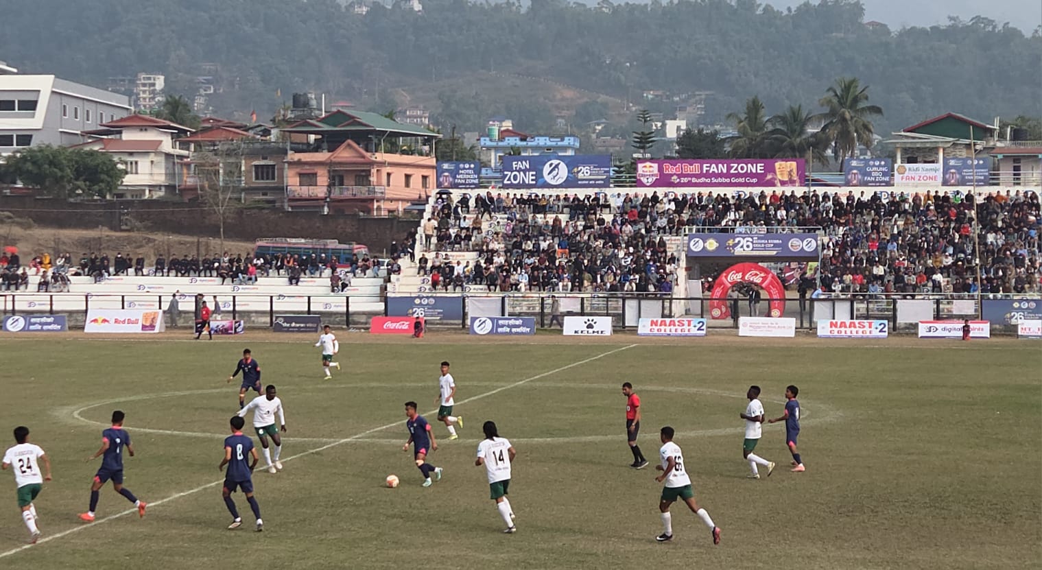 बुढासुब्बा गोल्डकप : आयोजक धरानलाई स्तब्ध बनाउँदै लालिगुरास सेमिफाइनलमा