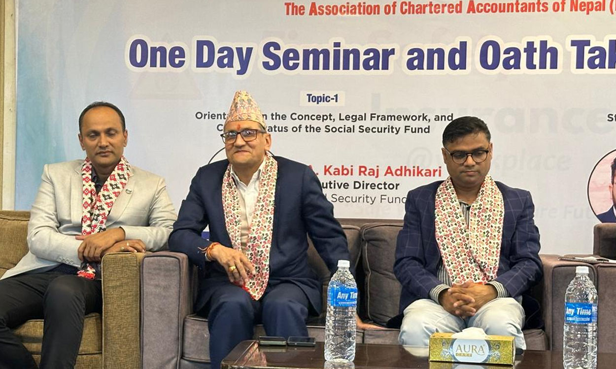 कोशी प्रदेशको चार्टर्ड एकाउन्टेन्सीमा नयाँ नेतृत्व : सुशिल अग्रवाल बने अध्यक्ष