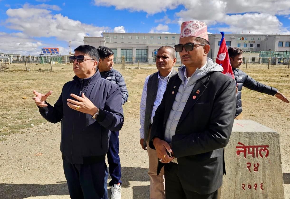 कोरला नाका स्तरोन्नति गर्न अध्यक्ष ढकालको आग्रह