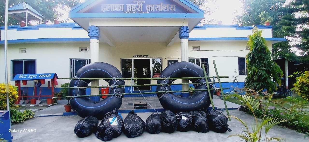सप्तकोशी हुँदै लागू औषध तस्करीको प्रयास असफल, २०० किलो गाँजा बरामद
