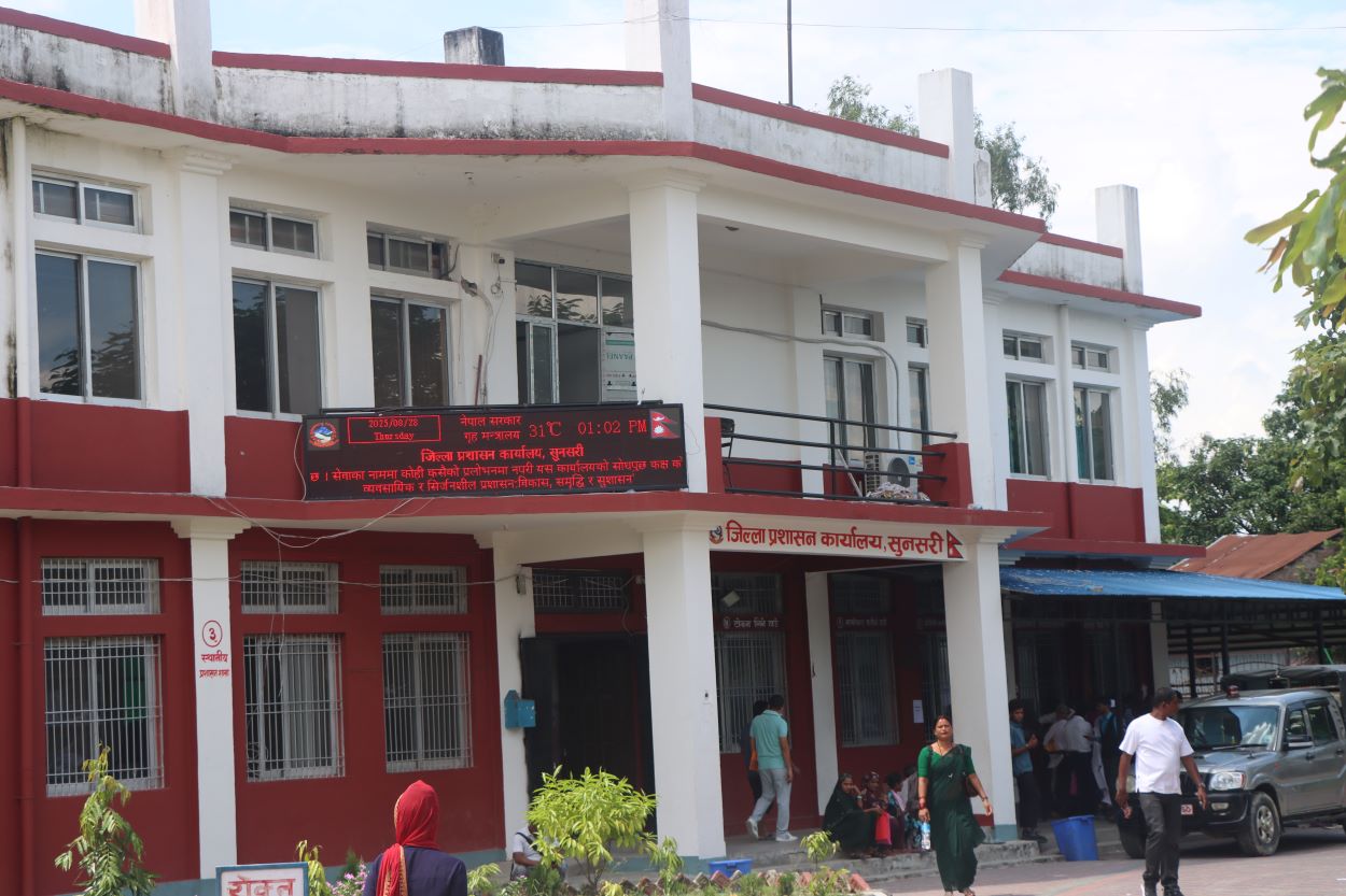 बाढी,पहिरो जोखिम क्षेत्रमा सतर्कता अपनाउन सुनसरी प्रशासनले गर्यो आग्रह