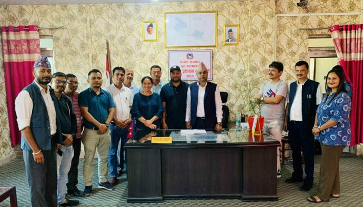 पत्रकारलाई भिडियो खिच्न रोक लगाएका मोरङ सिडियोले मागे माफी