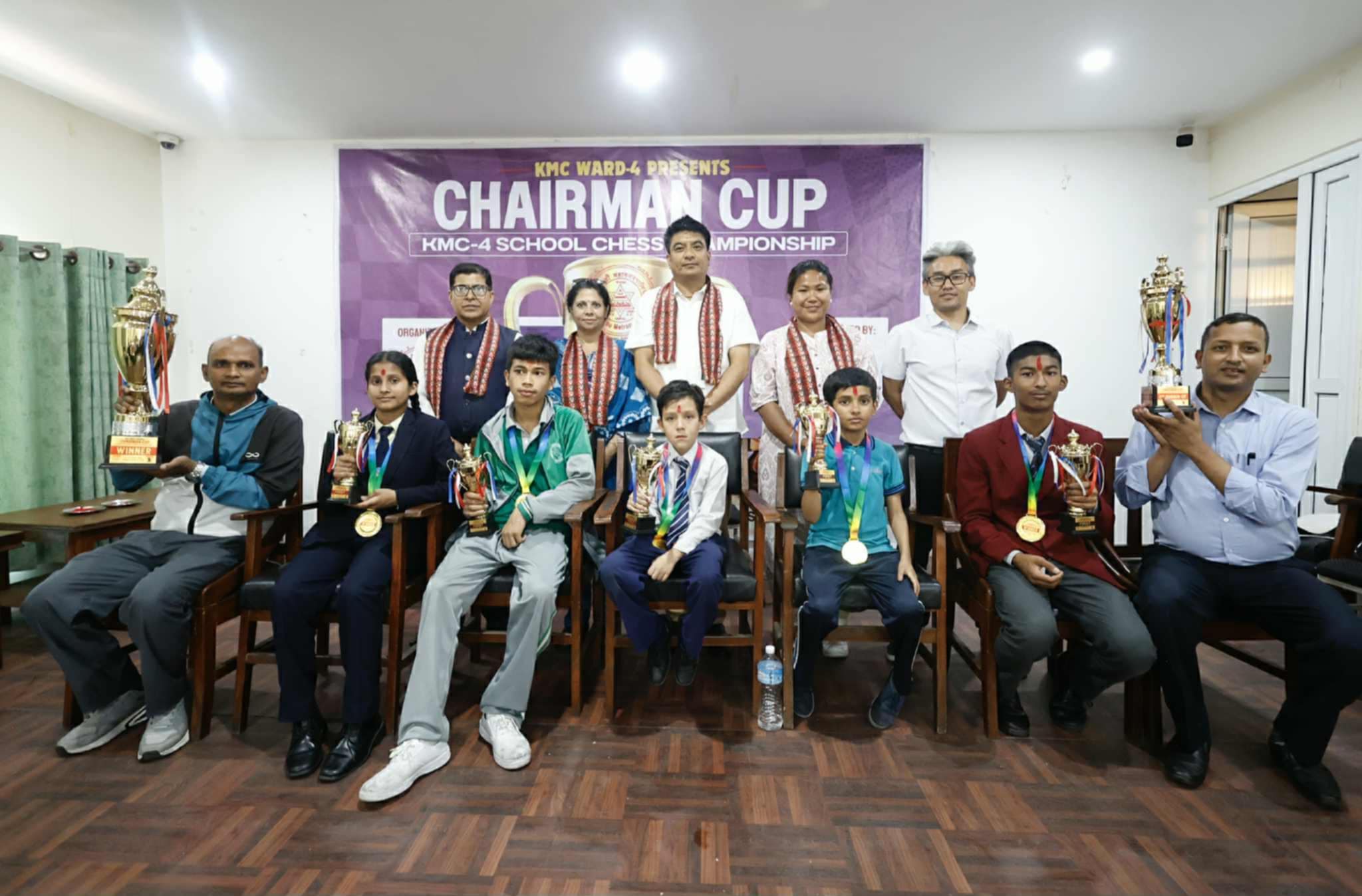 चेयरम्यान कप चेसको उपाधि बाँसबारी माविलाई