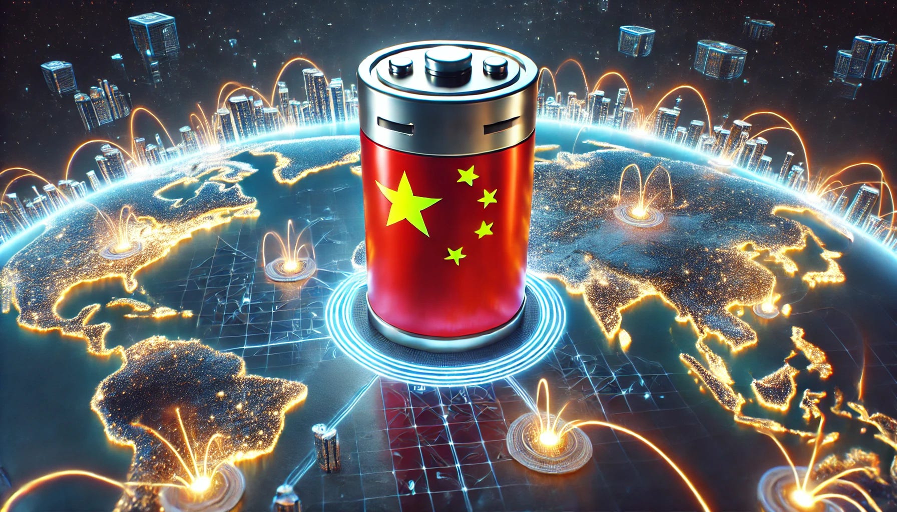 चीनको ब्याट्री उद्योगमा तीव्र वृद्धि