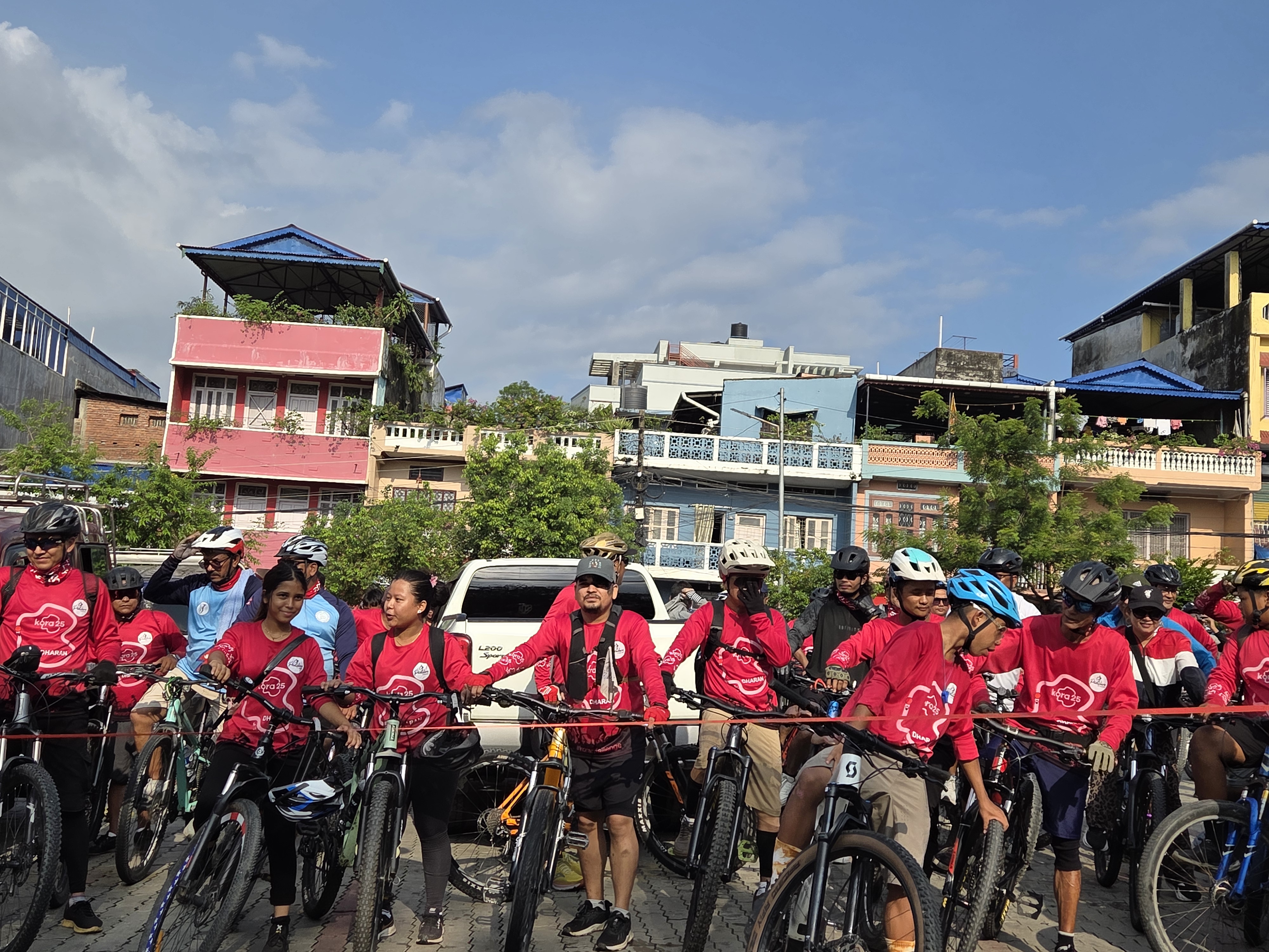 धरानमा ‘कोरा राइड साइक्लिङ च्यालेञ्ज’ सम्पन्न, दुई सय राइडर्सको सहभागिता
