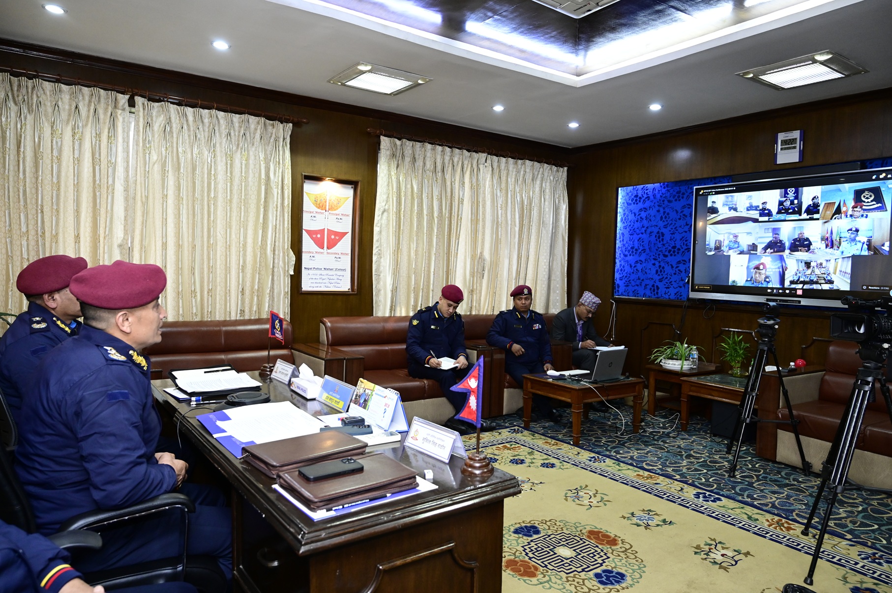 सुरक्षा चुनौती निस्तेज पार्ने रणनीति बनाउन महानिरीक्षक कार्कीको निर्देशन