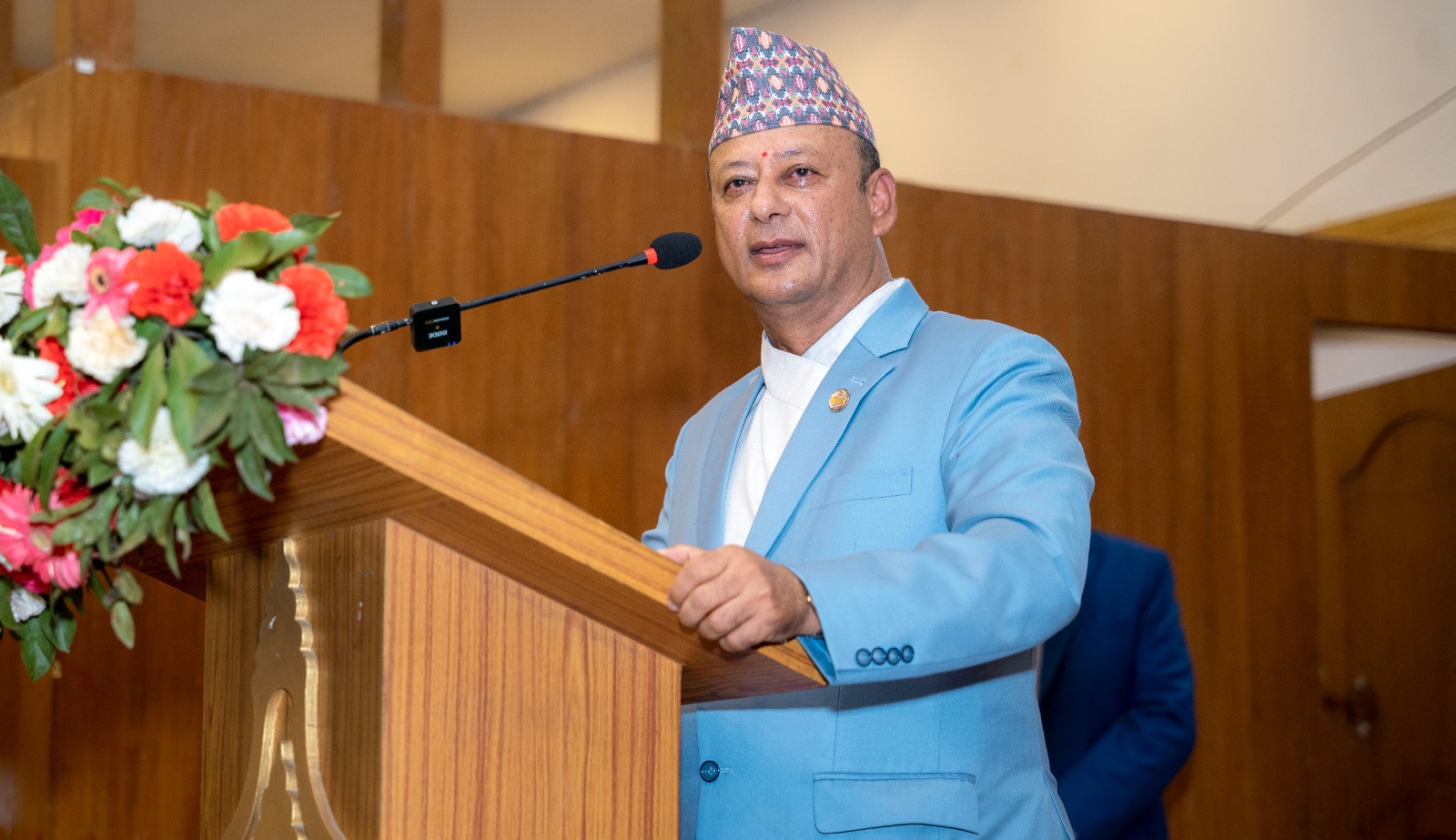 नेपाली खाद्यान्नलाई परिस्कृत गर्दै विश्वबजारमा लैजानुपर्छ : मन्त्री खड्का