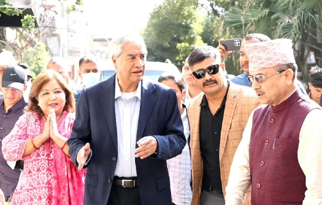 देउवा दम्पती आज सिंगापुर जाने