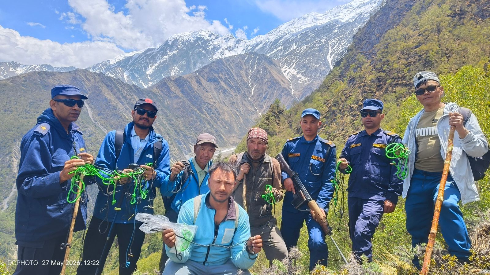 मुस्ताङमा वन्यजन्तु मार्न राखिएका १०५ अवैध पासो नष्ट, 'स्पाई क्यामेरा' जडान गरिने