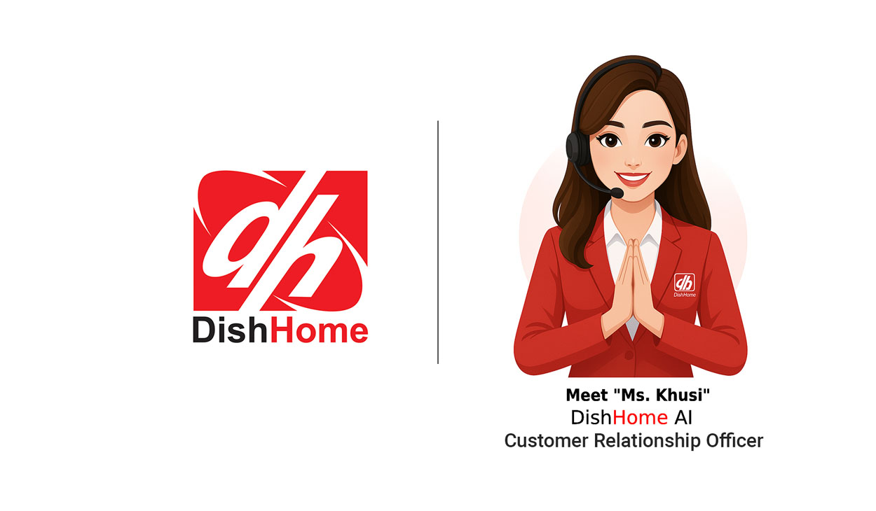 डिशहोमले सार्वजनिक गर्यो ‘खुशी’ दुईतर्फी भोइस–एआई सेवा