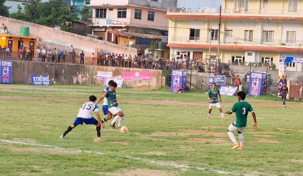 बिर्तामोड युनाइटेड भीमनारायण गोल्डकप फुटबलको सेमिफाइनलमा प्रवेश