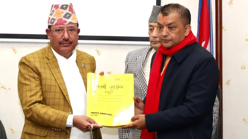 नेपाली कांग्रेसको 'मान्यता नपाउने' पक्ष: चुनाव लड्नका लागि यस्ता छन् तीन विकल्प