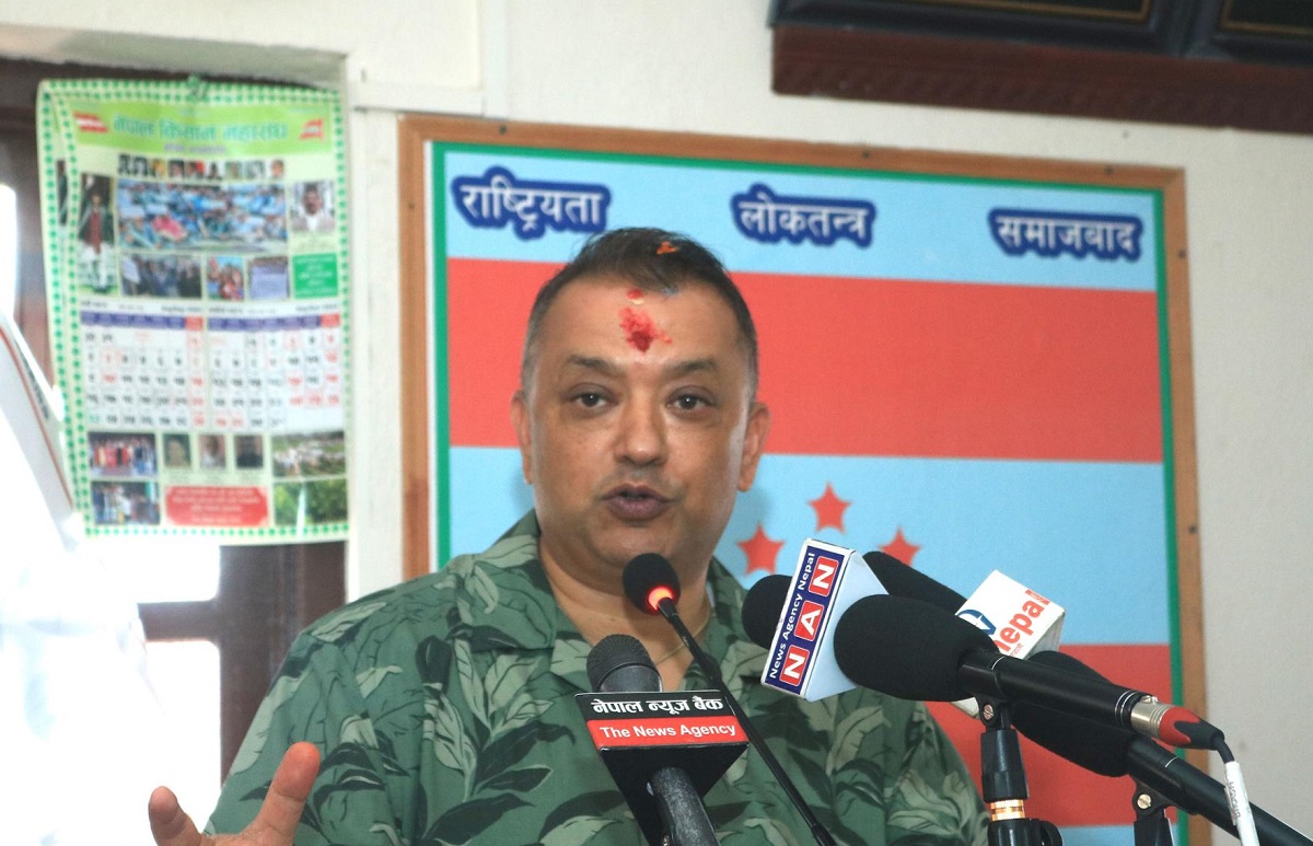 व्यक्तिको गल्ती पार्टीले जिम्मा लिँदैन : गगन थापा