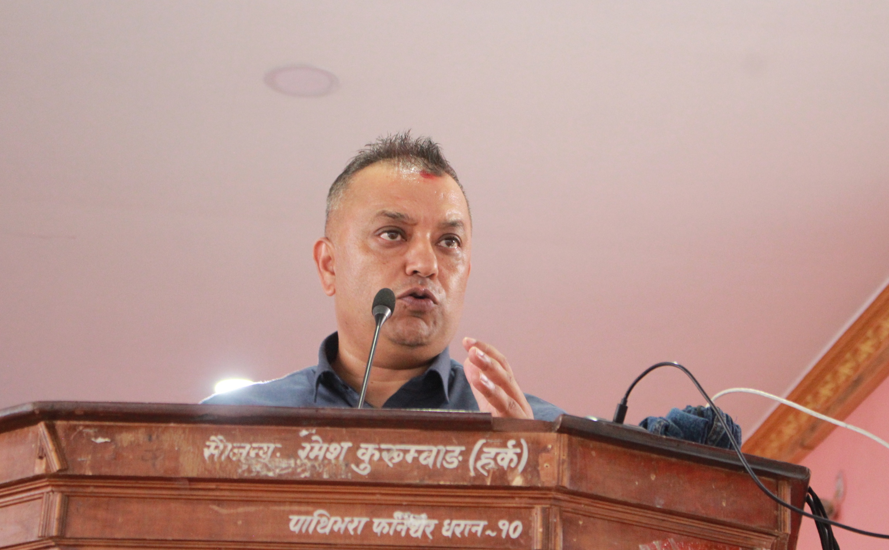 उत्तेजनाको राजनीति कांग्रेसको शैली होइन : महामन्त्री थापा