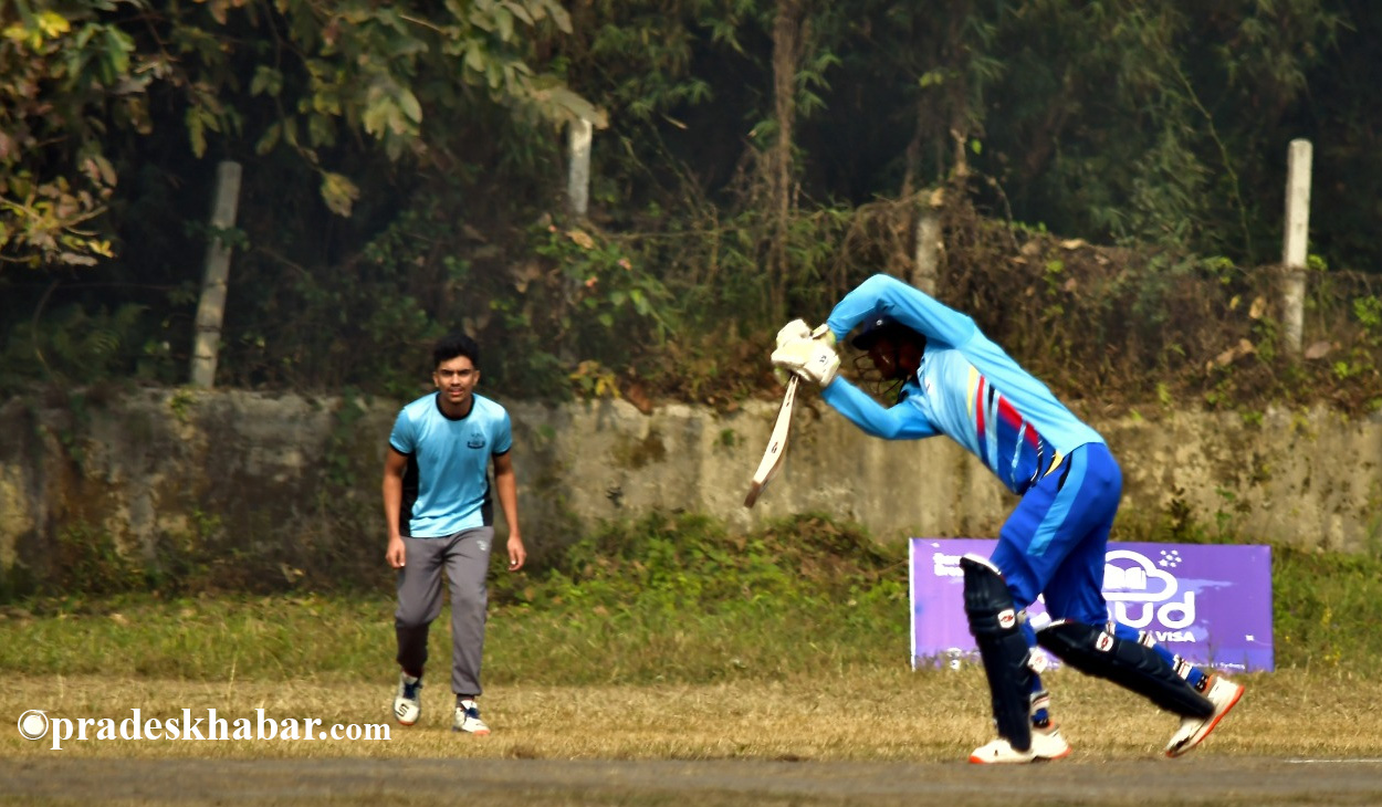 तेस्रो इन्टर कलेज टि–२० टुर्नामेन्टः नमुना कलेजको शानदार सुरुवात