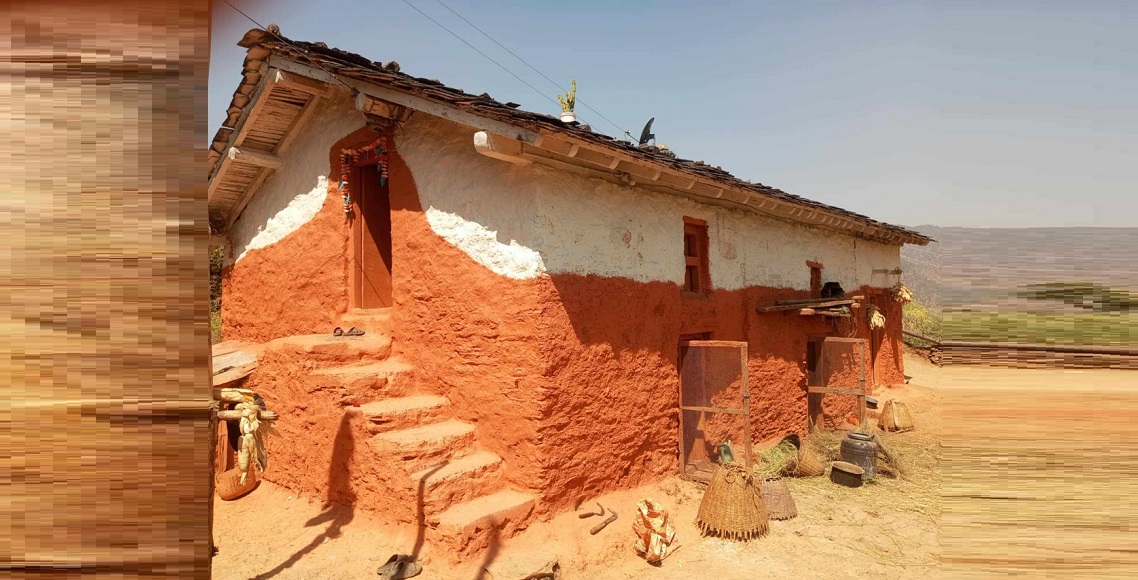 माटोले घर लिपपोत गरी संस्कृति जोगाउन गाउँपालिकाको अनुरोध