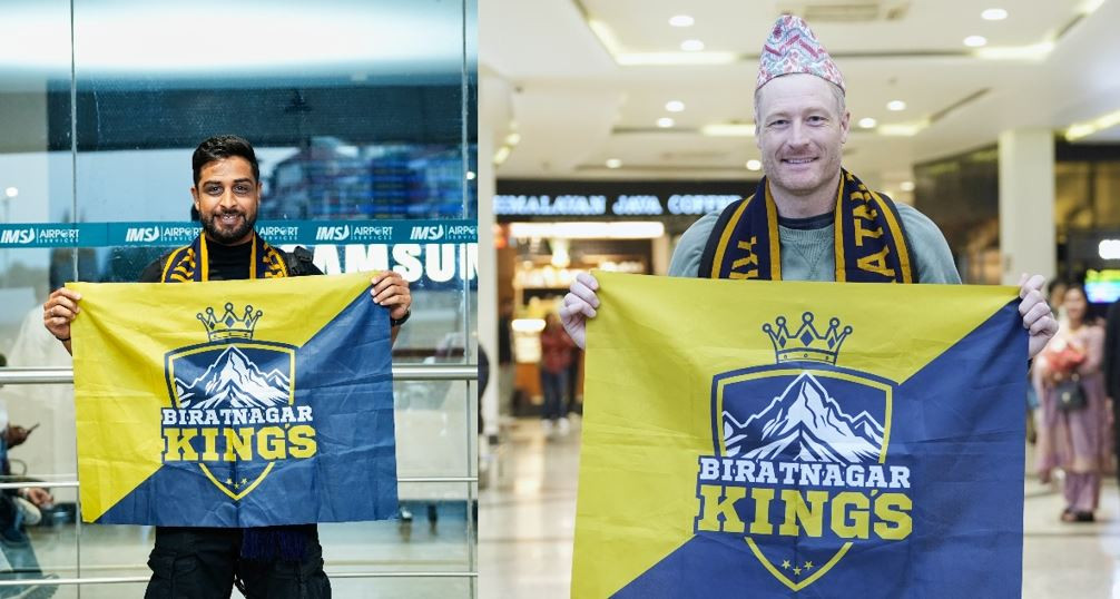 विराटनगर किंग्सलाई बलियो बनाउन नेपाल आइपुगे गुप्टिल र रञ्जने