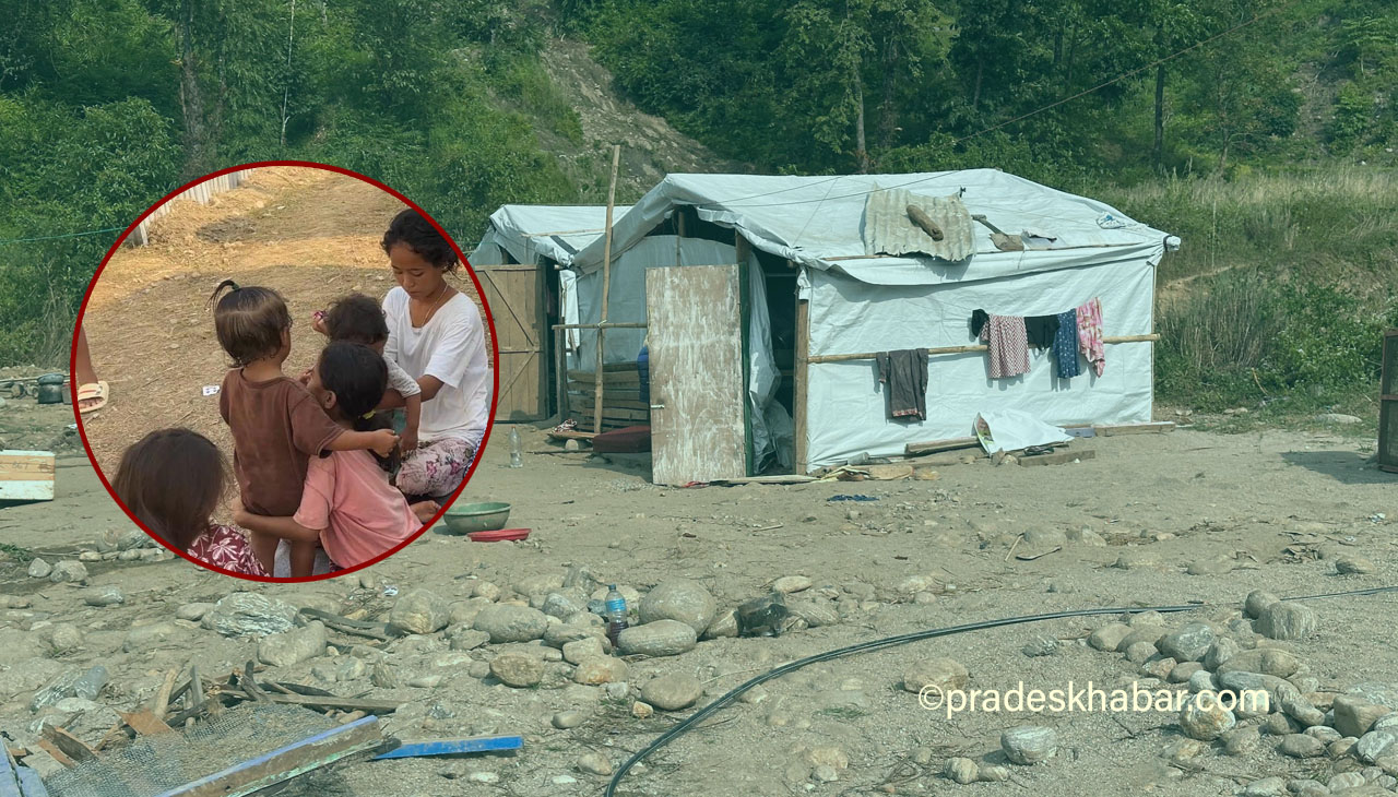बाढीमा भागेर ज्यान त जोगियो, खुसीका दिन अझै फर्किएनन्
