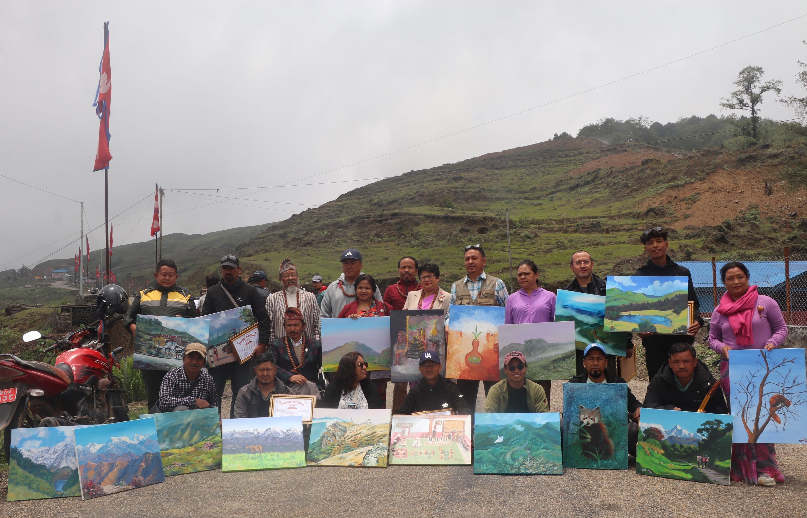 चित्रकलामार्फत मुन्दुम पदमार्गको प्रवर्द्धन, काठमाडौँमा प्रदर्शनी गरिने