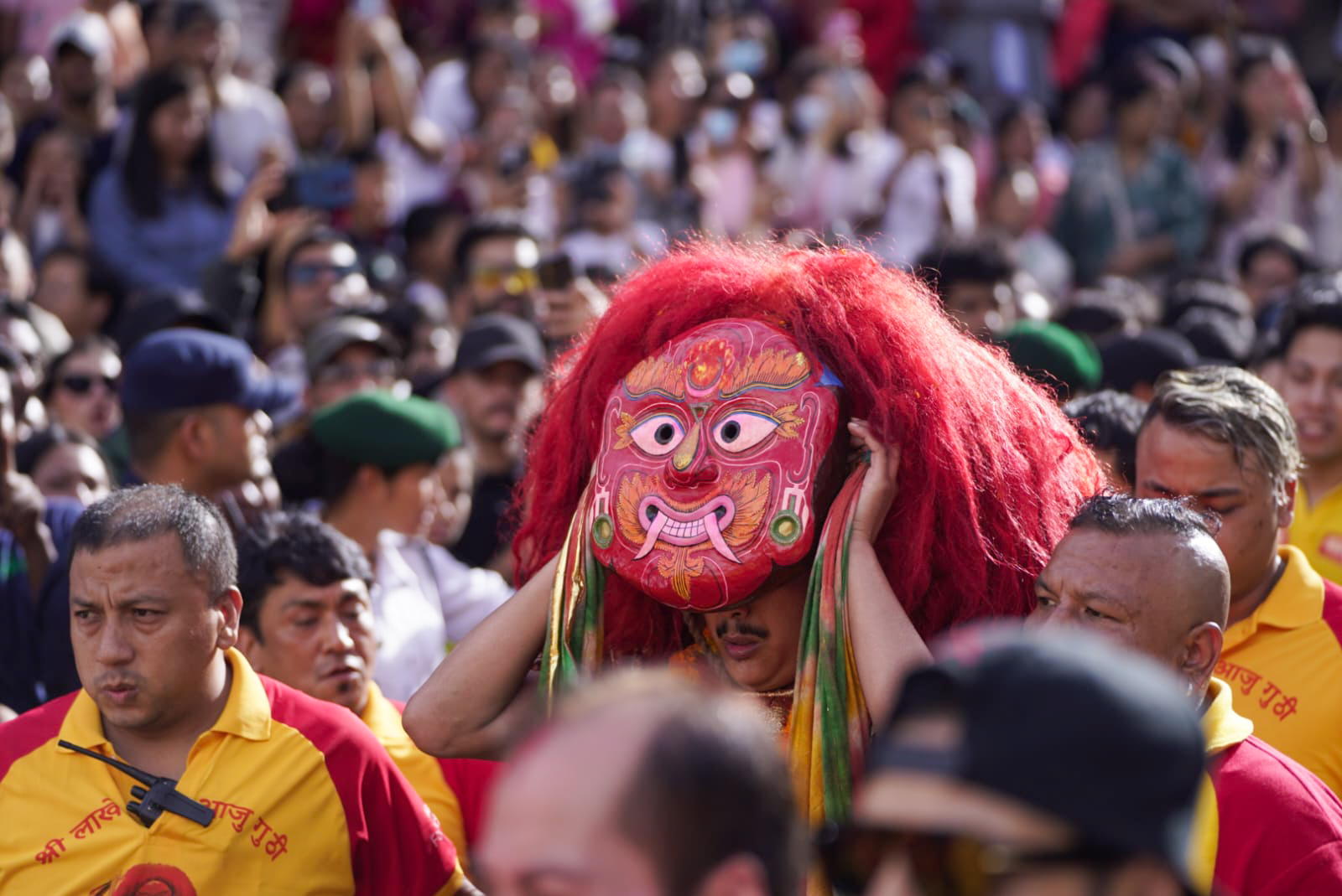 वसन्तपुरमा इन्द्रजात्राको रौनक (फोटो फिचर)