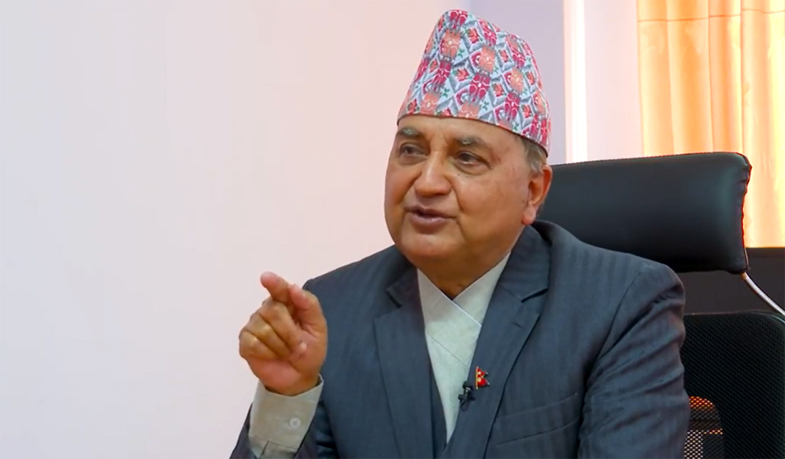 जनताको मत जित्ने एजेण्डासहित एमाले निर्वाचनमा होमिएको ईश्वर पोखरेलको दावी