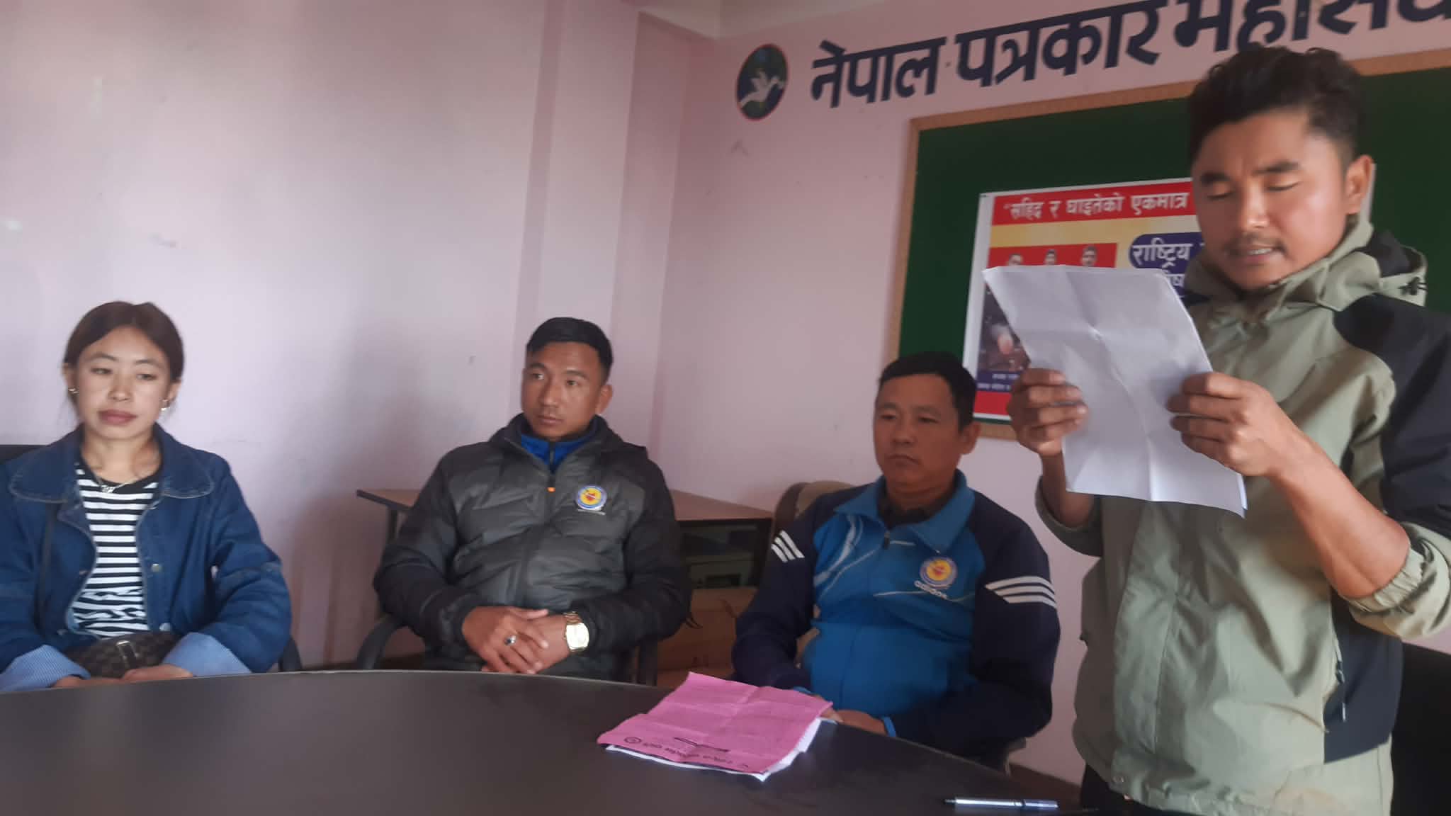 जेनजी युनाइटेडले राष्ट्रिय परिवर्तन पार्टीलाई समर्थन गर्ने